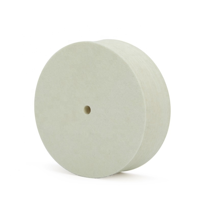 180 mm Polishing Felt Products Factory Wholesale Felt for Polishing Hongjie Wool Felt Polishing Wheel