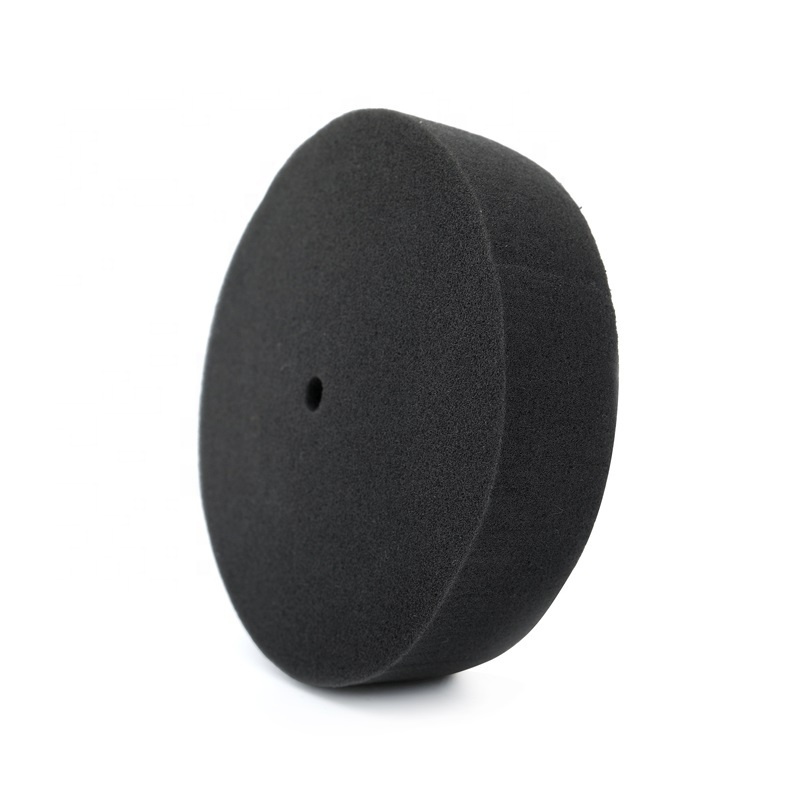 Hongjie factory OEM 3/4/5/6 inch Convex Edges sponge buffing pad Buffing King car detailing better edge pad convex disc