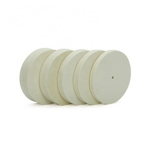 Wholesale 150 mm Factory Felt Polish Pad Best Quality Wool Felt Polishing Wheel Hongjie Felt Pad Glass Polish