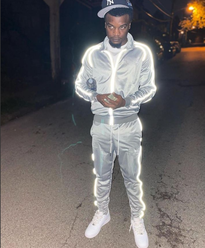 Private Label Custom Logo 3m Reflective Jogger Set Men Track Suit Tracksuit Set Slim Fit Zipper Two Piece Men's Tracksuit