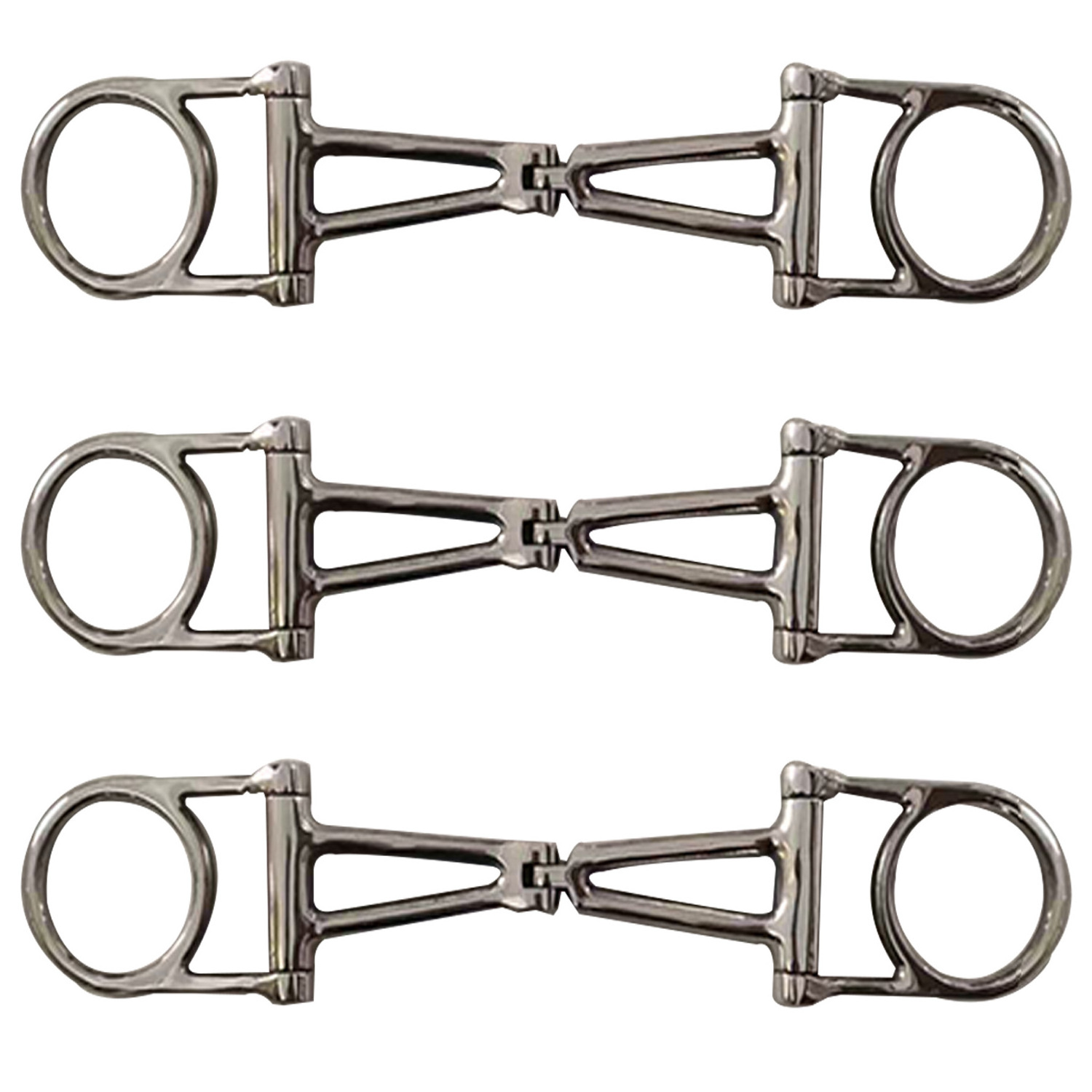 wholesale 2024 custom Hot Sale Horse Riding products Full Cheek Mouthing Bit Medium weight stainless steel horse bits For Horse