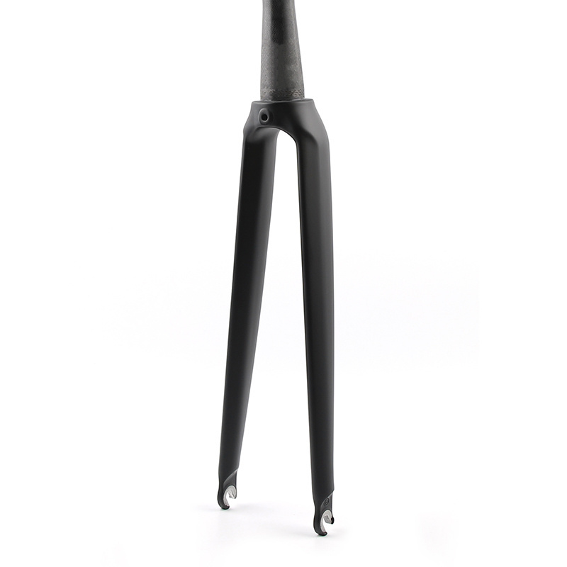 POLSO BF06 Tapered rigid fork full carbon fiber road bike front fork gravel bicycle hard fork 700C