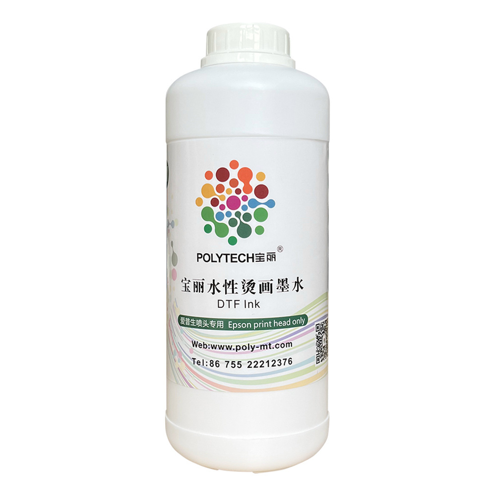 Polytech Manufacturer Dtf Pigment Transfer Printing Ink 1000ML DTF ink For L1800 4720 I3200 Printer