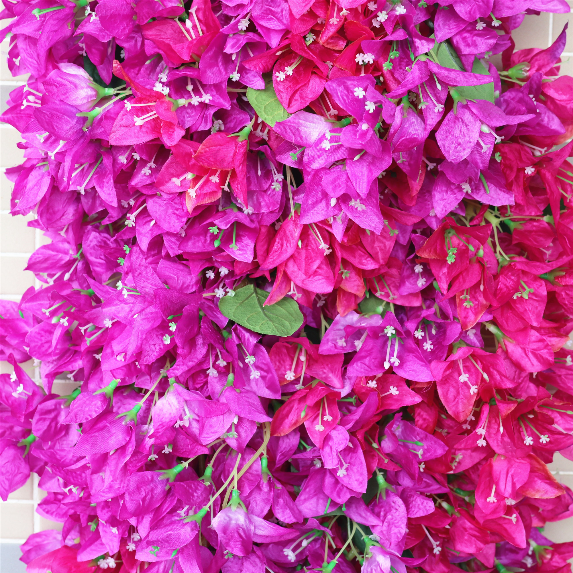 100cm Bougainvillea flowers wall wedding decor  realistic Flower Wholesale Artificial Flower wall for Wedding Decoration