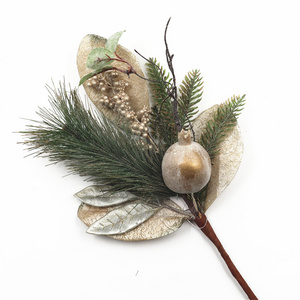 Decorative Christmas artificial pine needle pick christmas branches