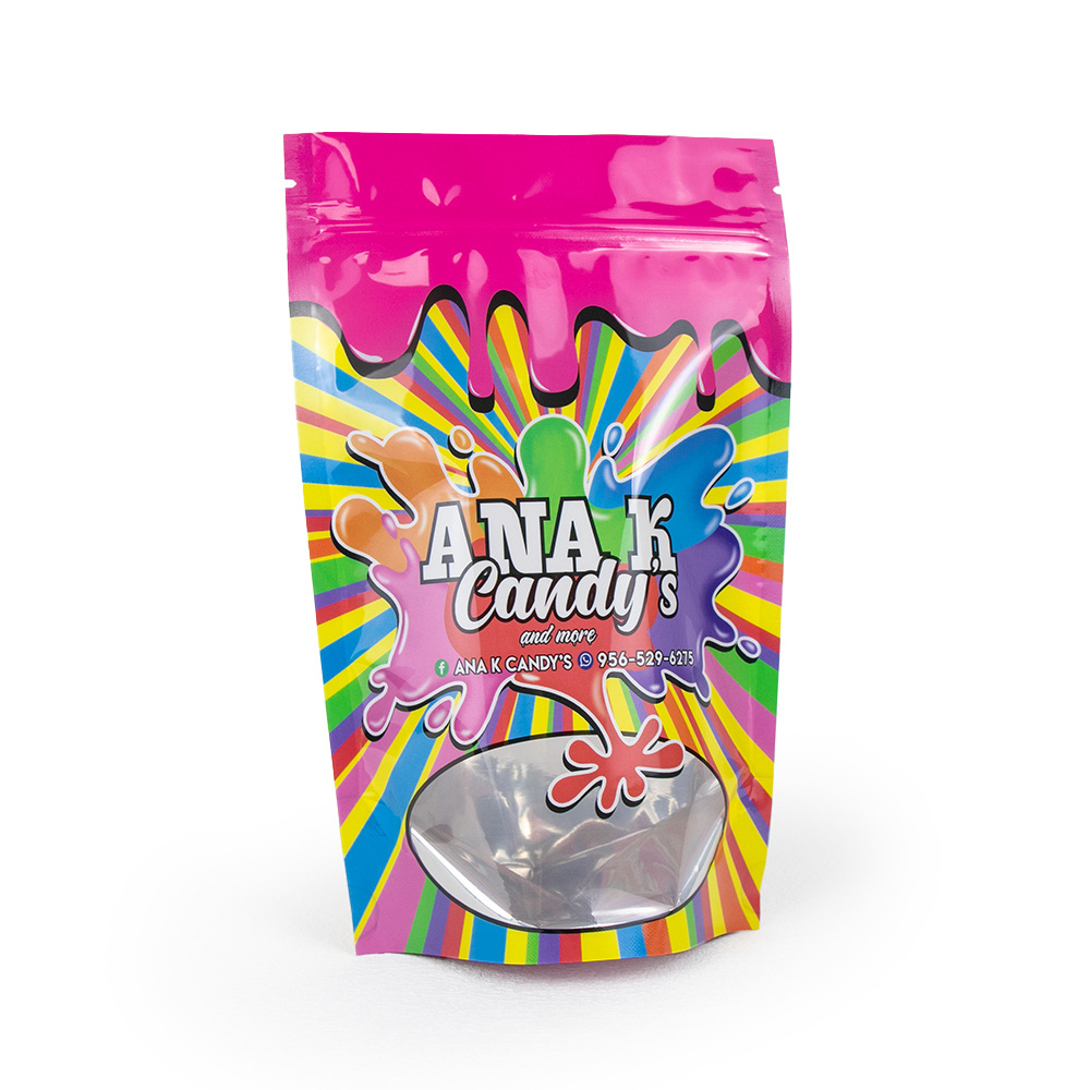 Resealable Ziplock Foil Laminated Exit Edibles 3.5 Packaging Pouch Smell Proof Candy Gummies 3.5g Mylar Bags Custom Printed