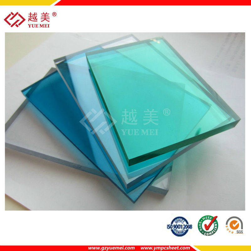 100% bayer makrolon uv coated high quality solid polycarbonate sheet price philippines