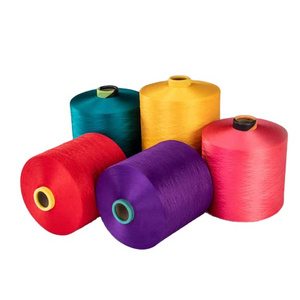 Hot Sale polyester yarn 300d/96 him filament regenerator DTY FDY yarn for wearing