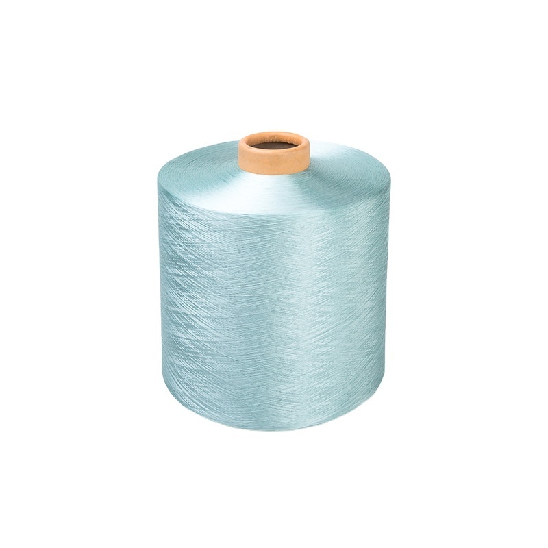 Wholesale recycle polyester yarn with grs certificate DTY polyester yarn for weaving knitting tatting