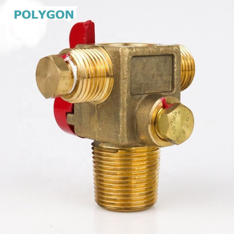 Long Life  brass high pressure CNG Cylinder Valve  Control Valve  HTB1