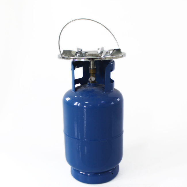 Best quality 12.5kg 6.5L lpg gas cooking butane propane  cylinder tank