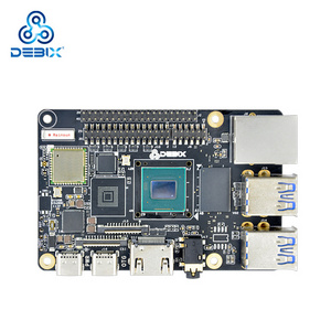 DEBIX proto type single board DDR4 128GB eMMC sbc computer linux android Industrial motherboard manufacturers with pci slot