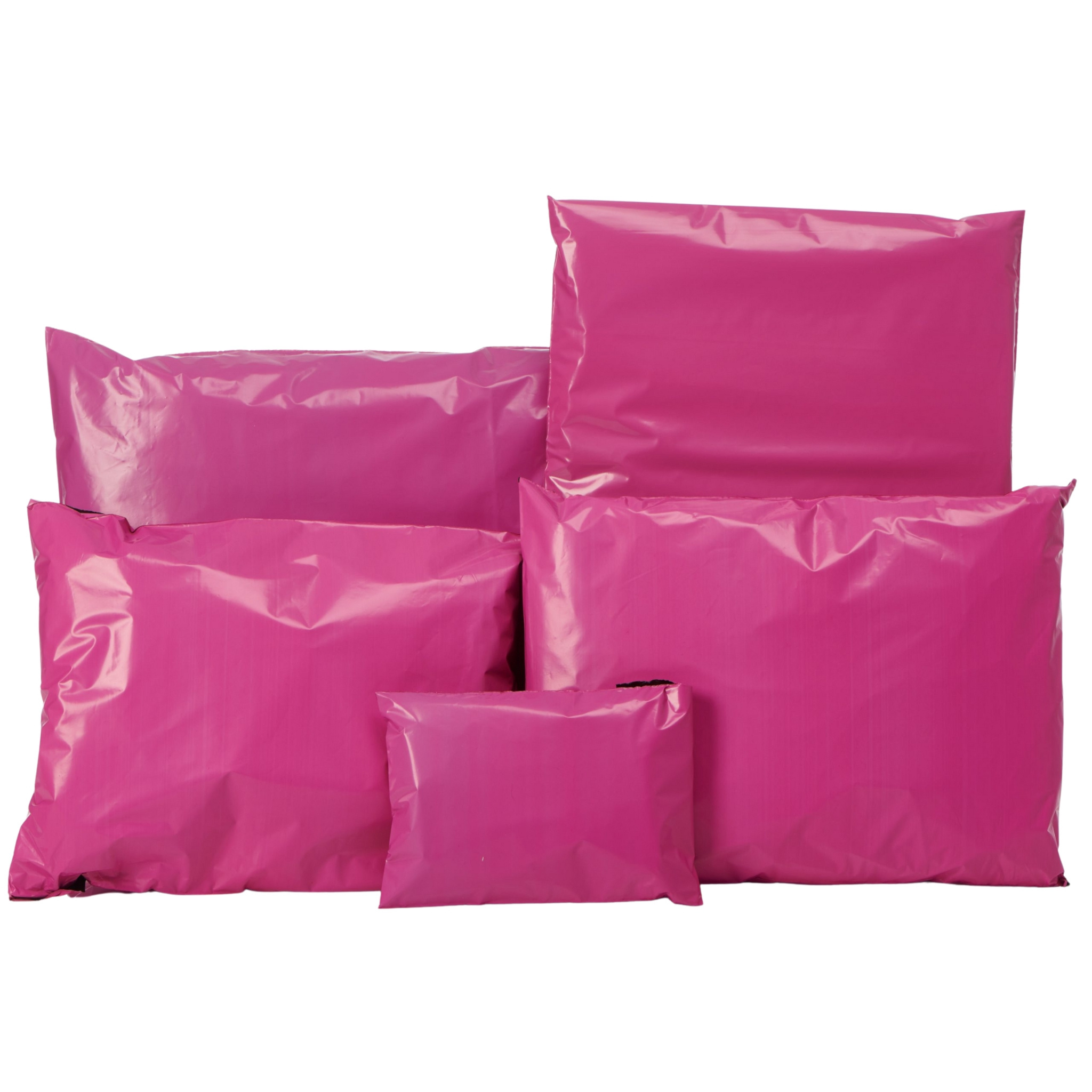 Custom Logo Printed Biodegradable Pink Poly Mailers Bulk Plastic Mailing Bags Shipping Packaging Envelope