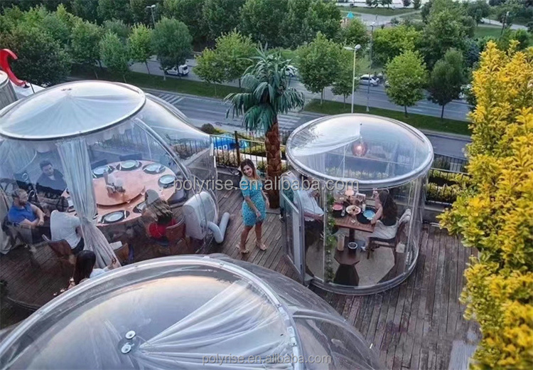 Starry Sky Cabin House PC Home Dome Transparent Bubble Dome Tent For Dining House/Cafe/ Resorts/ Villas/ Camping