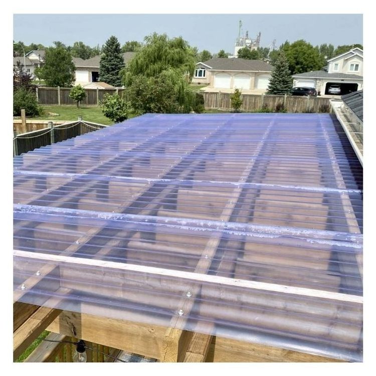 flexible polycarbonate roofing sheet polycarbonate corrugated sheet heat resistance polycarbonate roofing sheet