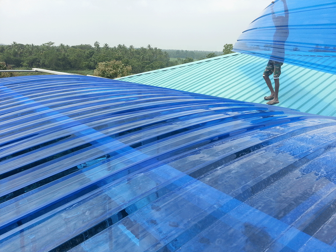 flexible polycarbonate roofing sheet polycarbonate corrugated sheet heat resistance polycarbonate roofing sheet