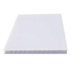 Waterproofing Roof Cover Anti-uv Transparent Plastic Polycarbonate roofing sheet Polycarbonate Hollow Sheet For Balcony Canopy