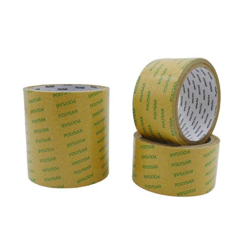 Replace GA808 Heat Resistant Adhesive Strong Glue Double Sided Tissue Tape Jumbo Roll For Industrial Uses Bonding Surfacing