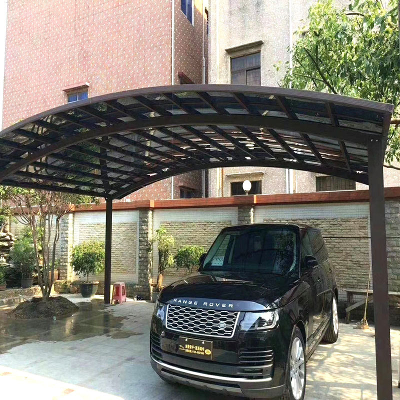 High quality aluminum carport Polycarbonate sheet Carport Shelter For House garage