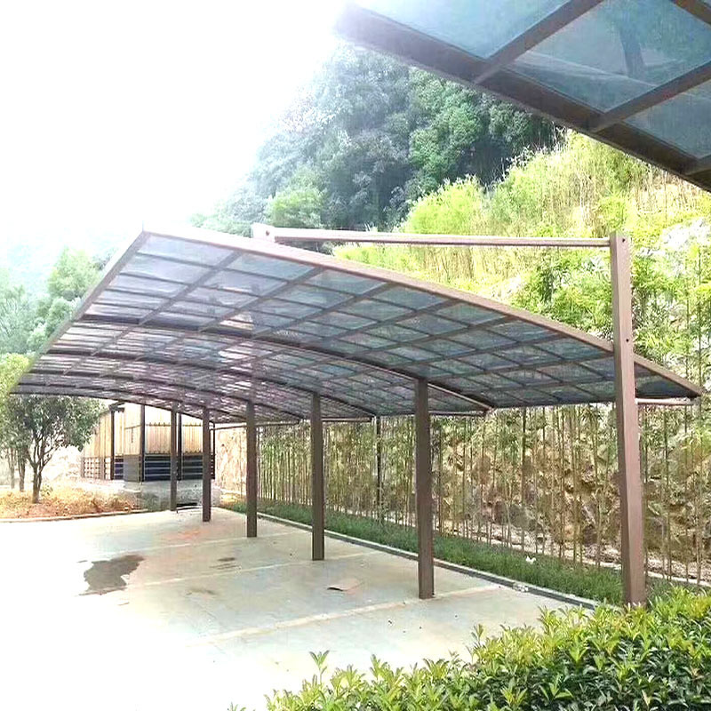 hot sales aluminum attached carports for caravan retractable carport awning Hanging car shed