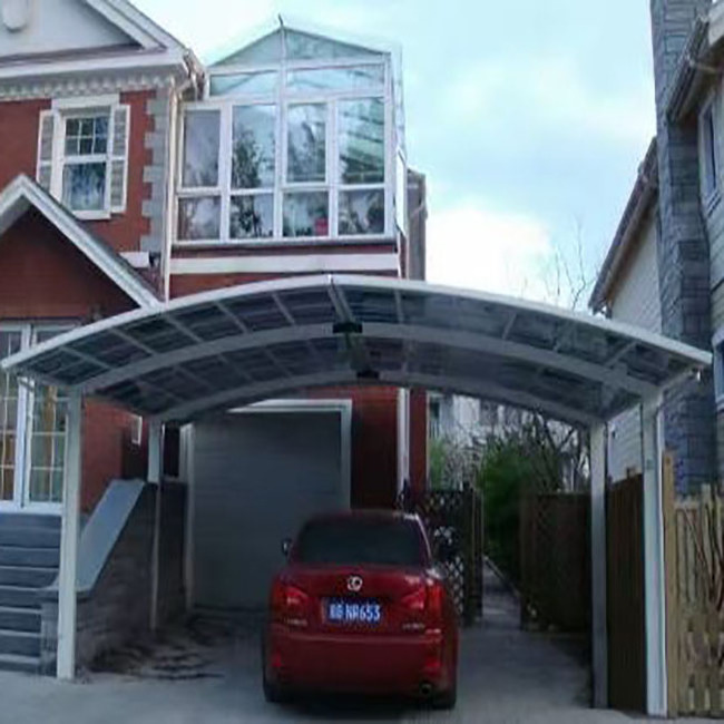 Hot Sale Popular Design Aluminum Metal Garages Canopies Used Strong Carports for Sale 2 Car Ports