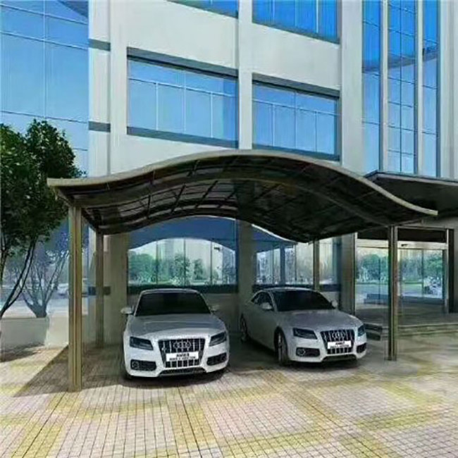 Hot Sale Popular Design Aluminum Metal Garages Canopies Used Strong Carports for Sale 2 Car Ports