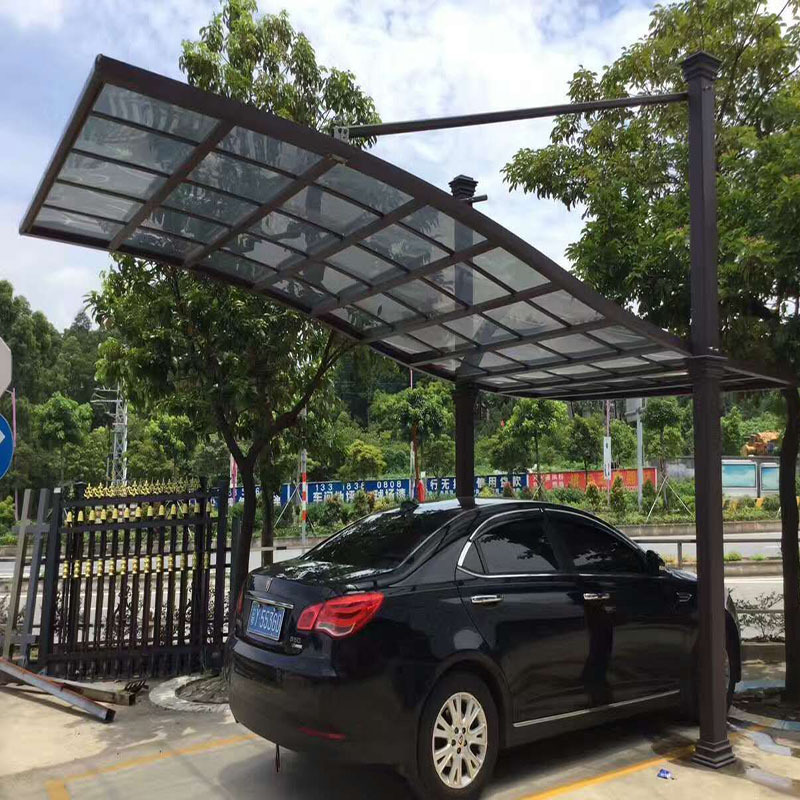 hot sales aluminum attached carports for caravan retractable carport awning Hanging car shed