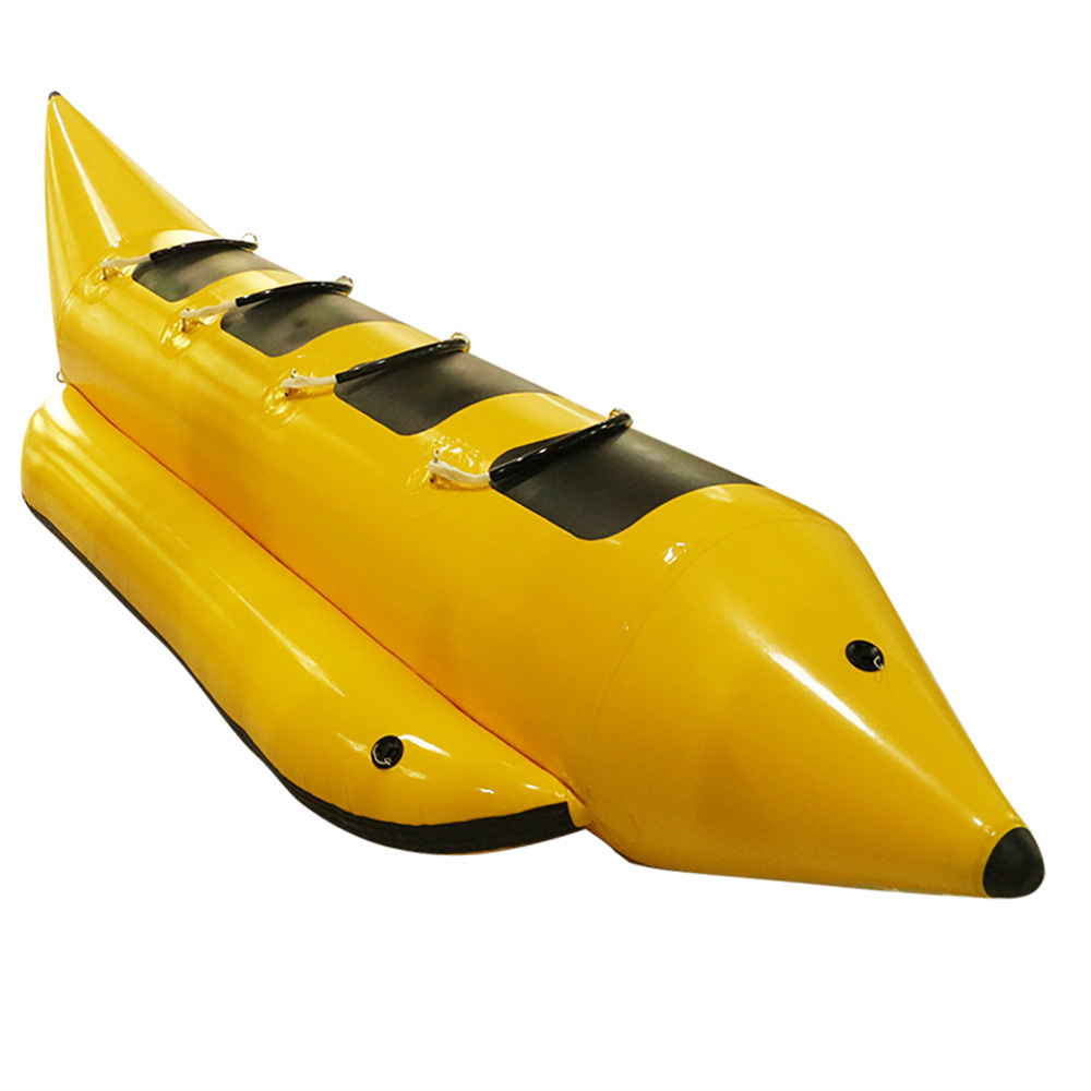 Hot-sell Banana Boat Inflatable 6 Riders Banana Boat Slider,Factory Direct Sale 5 Persons Inflatable Towable Boat