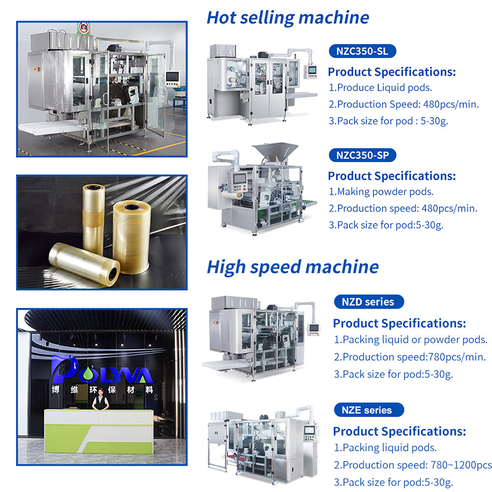 Polyva multifunction laundry pods packaging machines auto lab scale soap making machine other washing powder filling machine