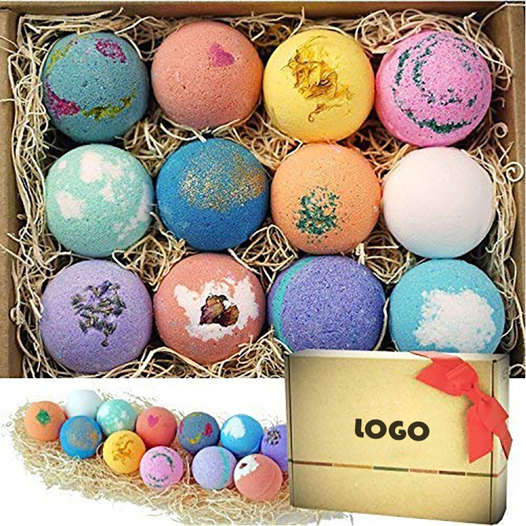 Essential Oil Explosive Pet Salt Custom Bath Bomb Ball Spa Salts Wholesale Bath Bombs For Mascotas