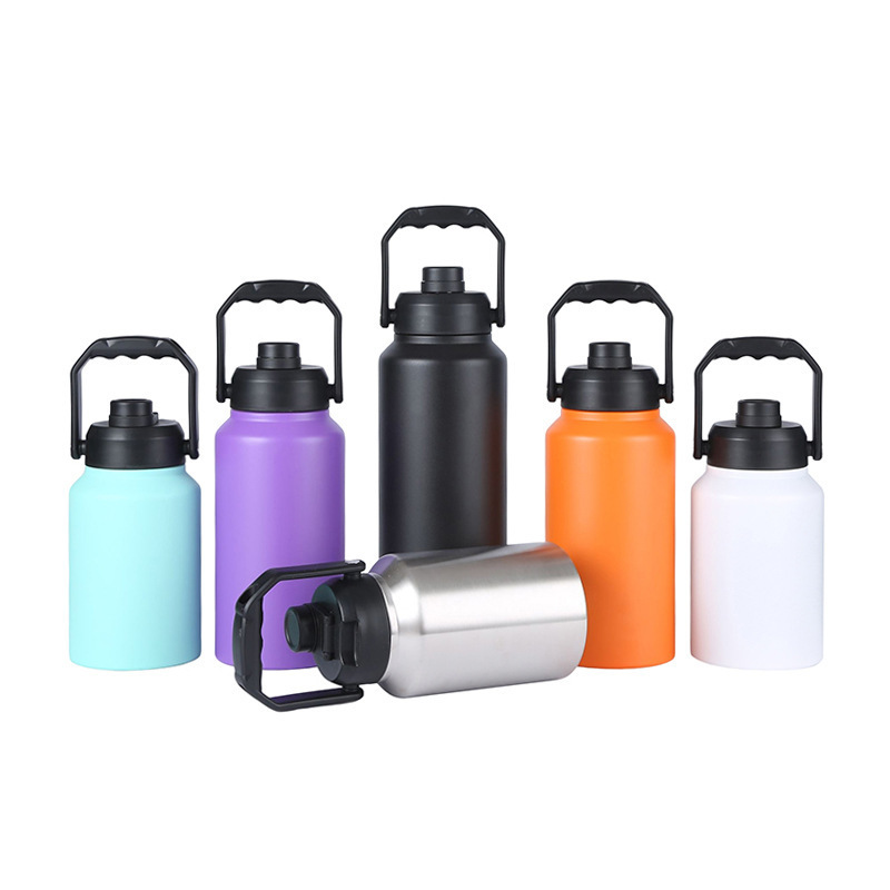 Outdoor camping wholesale 2L/3L large capacity dry ice water bottle 304 stainless steel Pot