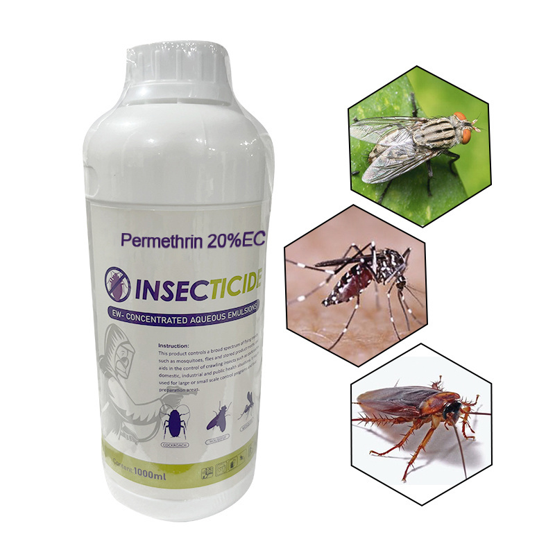 Fly kill insecticide permethrin chemical permethrine 5% 10% 20% EC 95% 95 TC technical liquid 25 50 WP