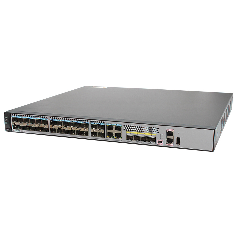 High quality FTTH 36 port 10G Network Switch S5720-36C-EI-28S-AC with 4 10G SFP+ network equipment