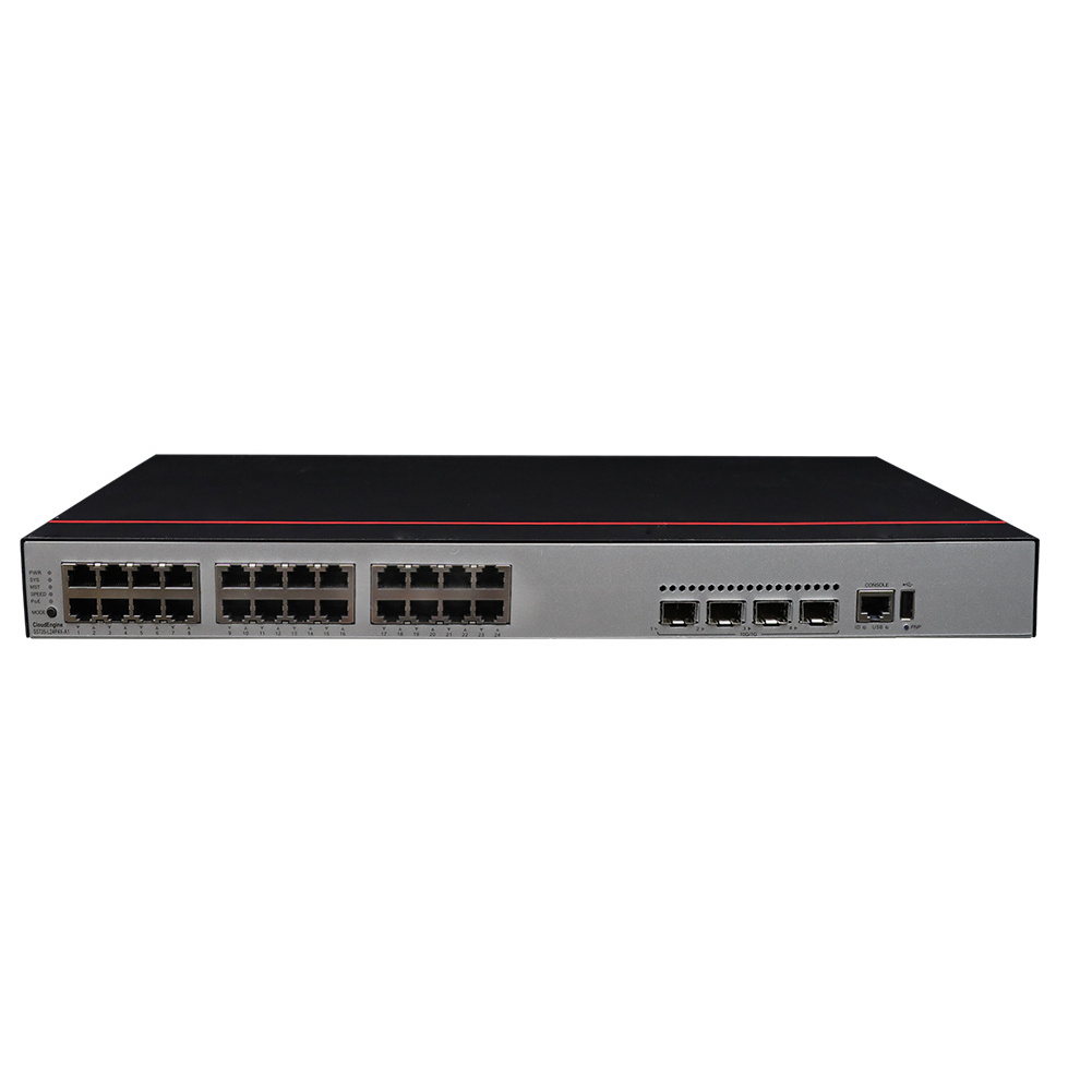 High Quality Network Switch 24 Port SFP+ POE+ Power Supply S5735-L24P4X-A1 Switch FTTH Network Switch Good Price