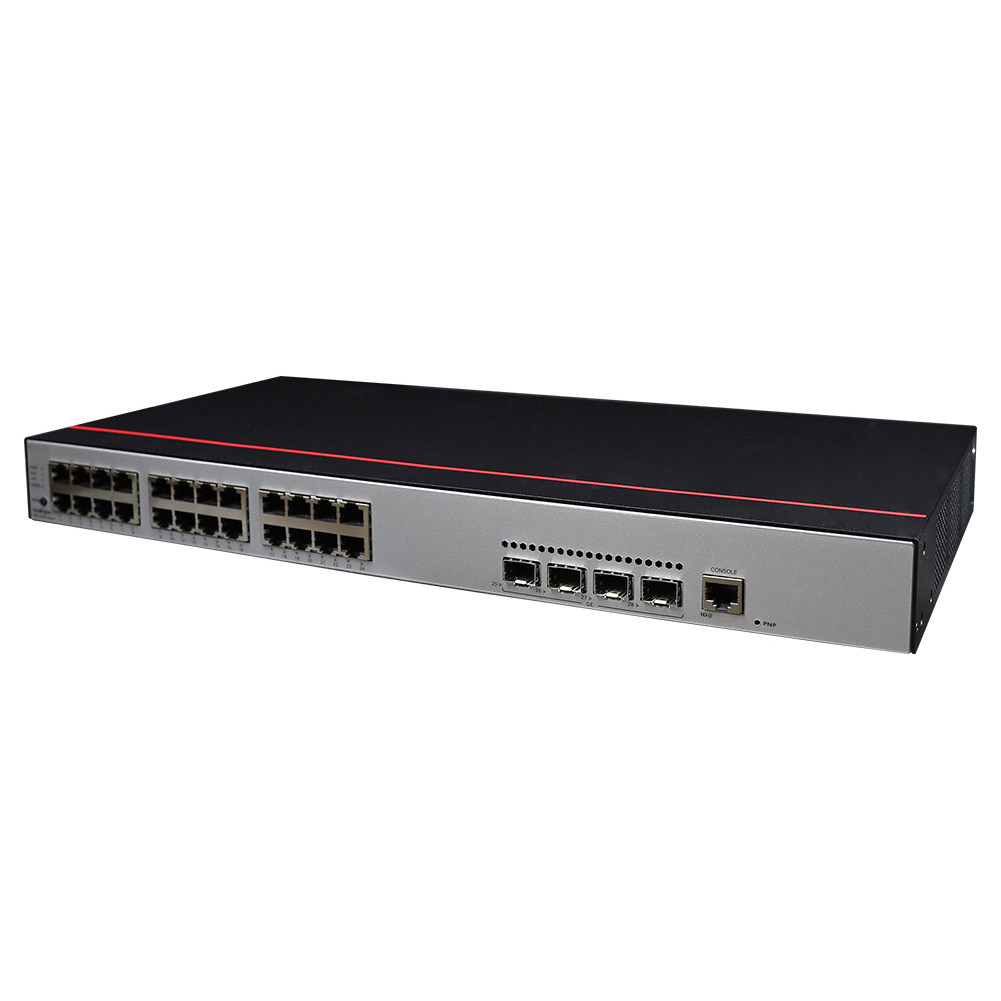 POE Gigabit S5735-L24T4S-A1 Network Switch 24 Port Ethernet SFP+ Switch FTTH Fiber Cable Equipment