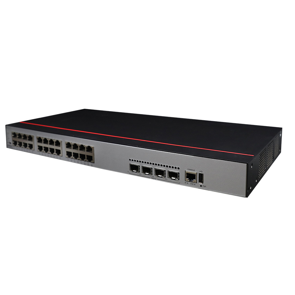 High Quality Network Switch 24 Port SFP+ POE+ Power Supply S5735-L24P4X-A1 Switch FTTH Network Switch Good Price