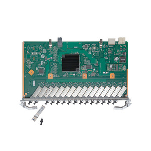 FTTH OLT GPHF Service board 16ports contains 16pcs c sfp modules gplf gpon module C+/C++ MA5800 GPHF OLT Service board OLT card