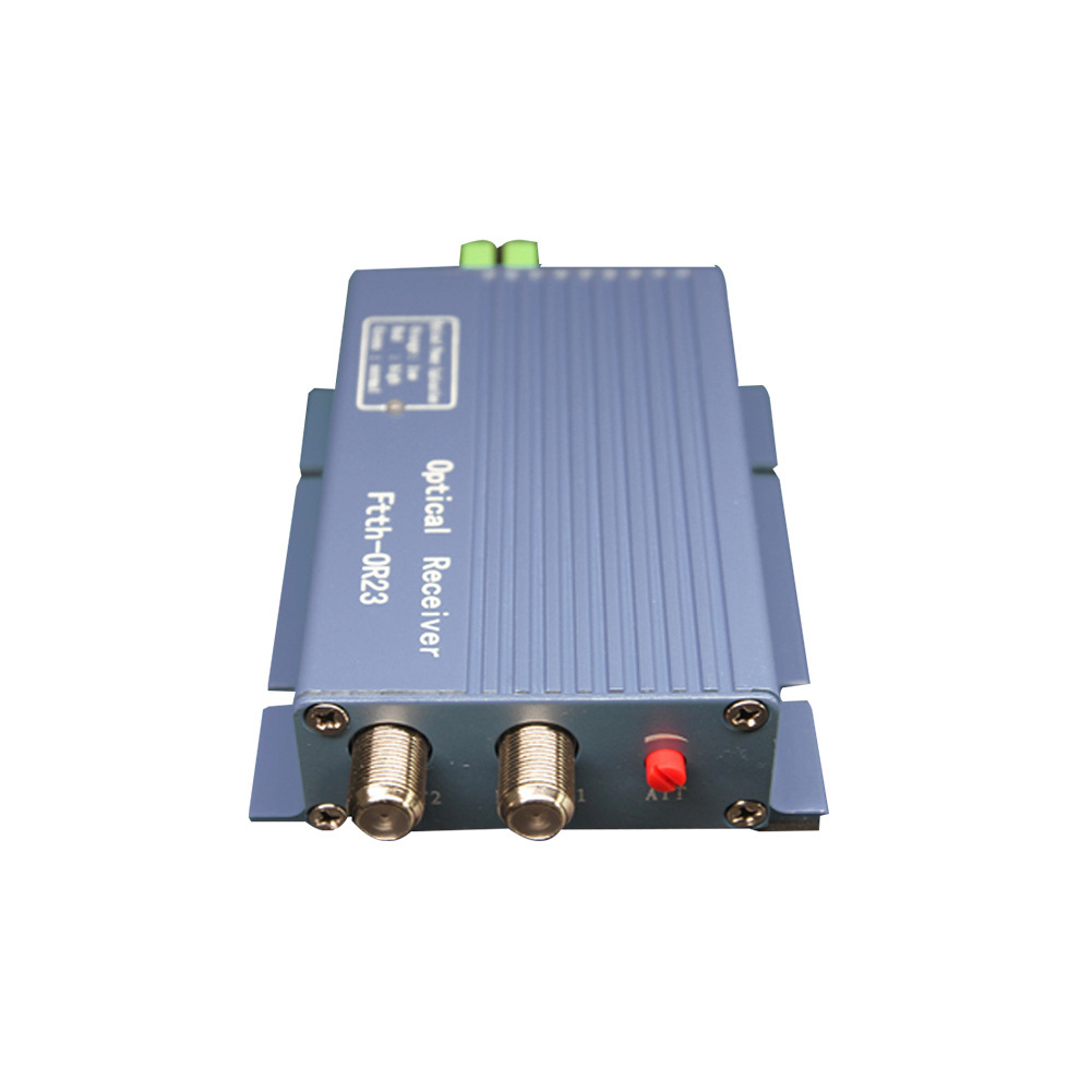 HS-OR23 FTTH Catv Solution Mini Optical Receiver 1310nm/1490nm/1550nm FTTH Optical Node/Nodo CATV WDM Mini Optical Receiver