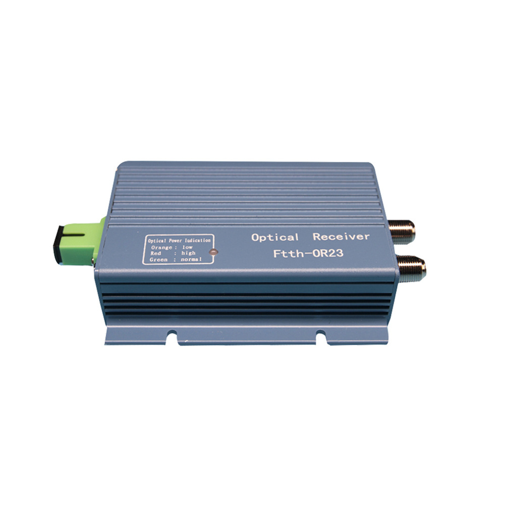 HS-OR23 FTTH Catv Solution Mini Optical Receiver 1310nm/1490nm/1550nm FTTH Optical Node/Nodo CATV WDM Mini Optical Receiver