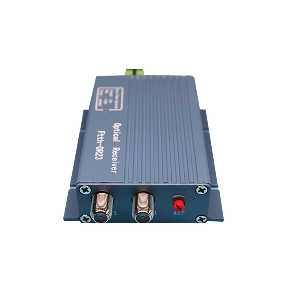 HS-OR23 FTTH Catv Solution Mini Optical Receiver 1310nm/1490nm/1550nm FTTH Optical Node/Nodo CATV WDM Mini Optical Receiver