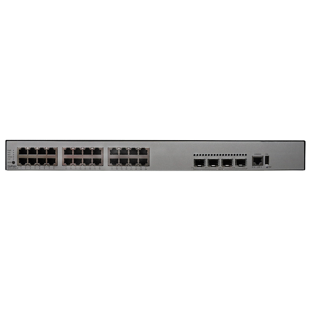 High Quality Network Switch 24 Port SFP+ POE+ Power Supply S5735-L24P4X-A1 Switch FTTH Network Switch Good Price