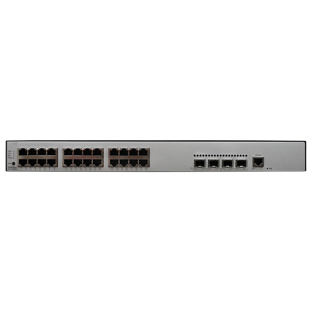 POE Gigabit S5735-L24T4S-A1 Network Switch 24 Port Ethernet SFP+ Switch FTTH Fiber Cable Equipment