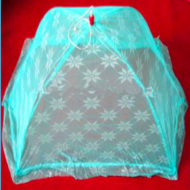 Foldable Food Cover Anit-bug Cover Mesh Net Polyester Cover For Daily Use