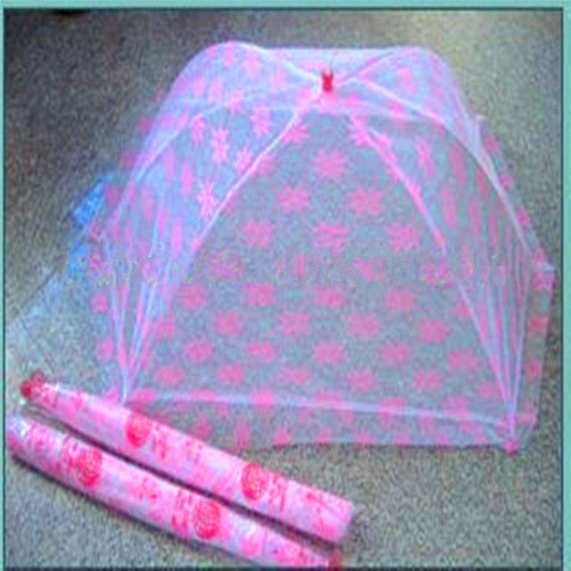 Foldable Food Cover Anit-bug Cover Mesh Net Polyester Cover For Daily Use