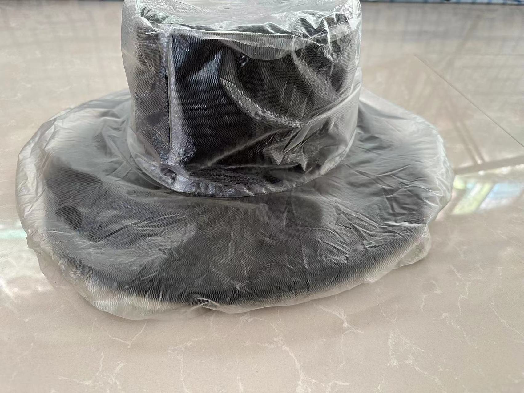 Manufacturers supply Europe and the United States hot rain hat top hat rain sleeve PVC rain hat