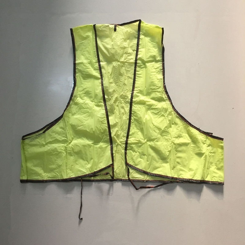 Fluorescent blaze green hunter safety vest manufacture