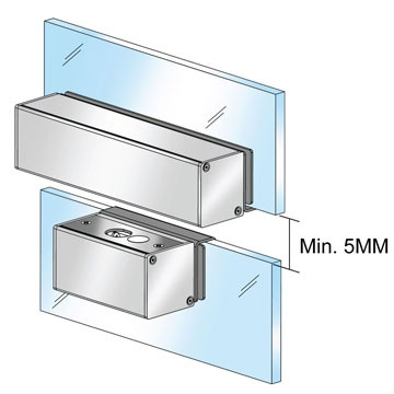 Access Door Lock Ultra low standby current 18mA electric drop bolt lock