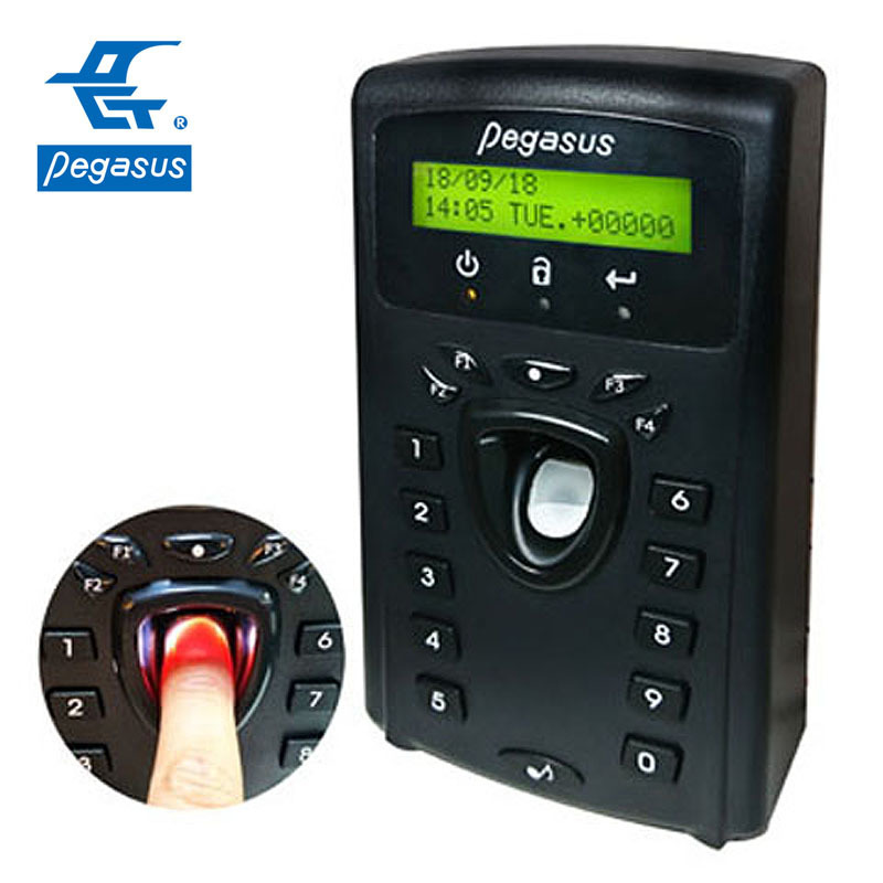 HF 13.56MHz ISO14443A ISO15693 ISO18092 Fingerprint access controller and time attendance reader