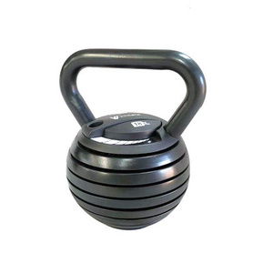 Custom LOGO  Gym Strength Training Fitness 20lb 40lb 9kg 18kg  Adjustable Kettlebell