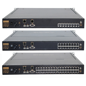 KVM console China manufacturer cheap 17 inch 8port / 16 port / 32port RJ45 kvm over ip switch